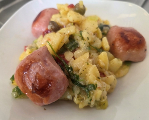 Kartoffelsalat Fleischkaese